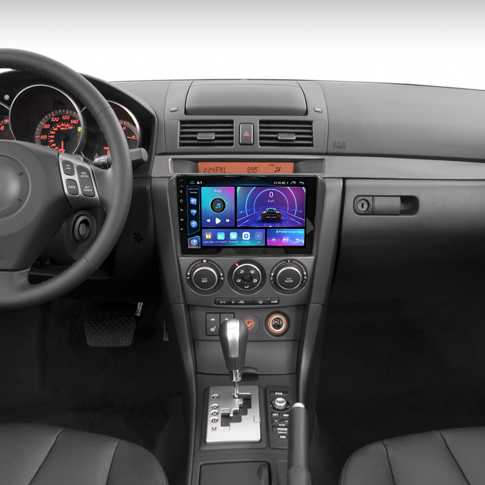 Aplicable al modelo 04-09 Mazda 3 Android All-in - One de navegación de automóviles Fang Yitong cuatro núcleos / ocho núcleos motor de automóviles