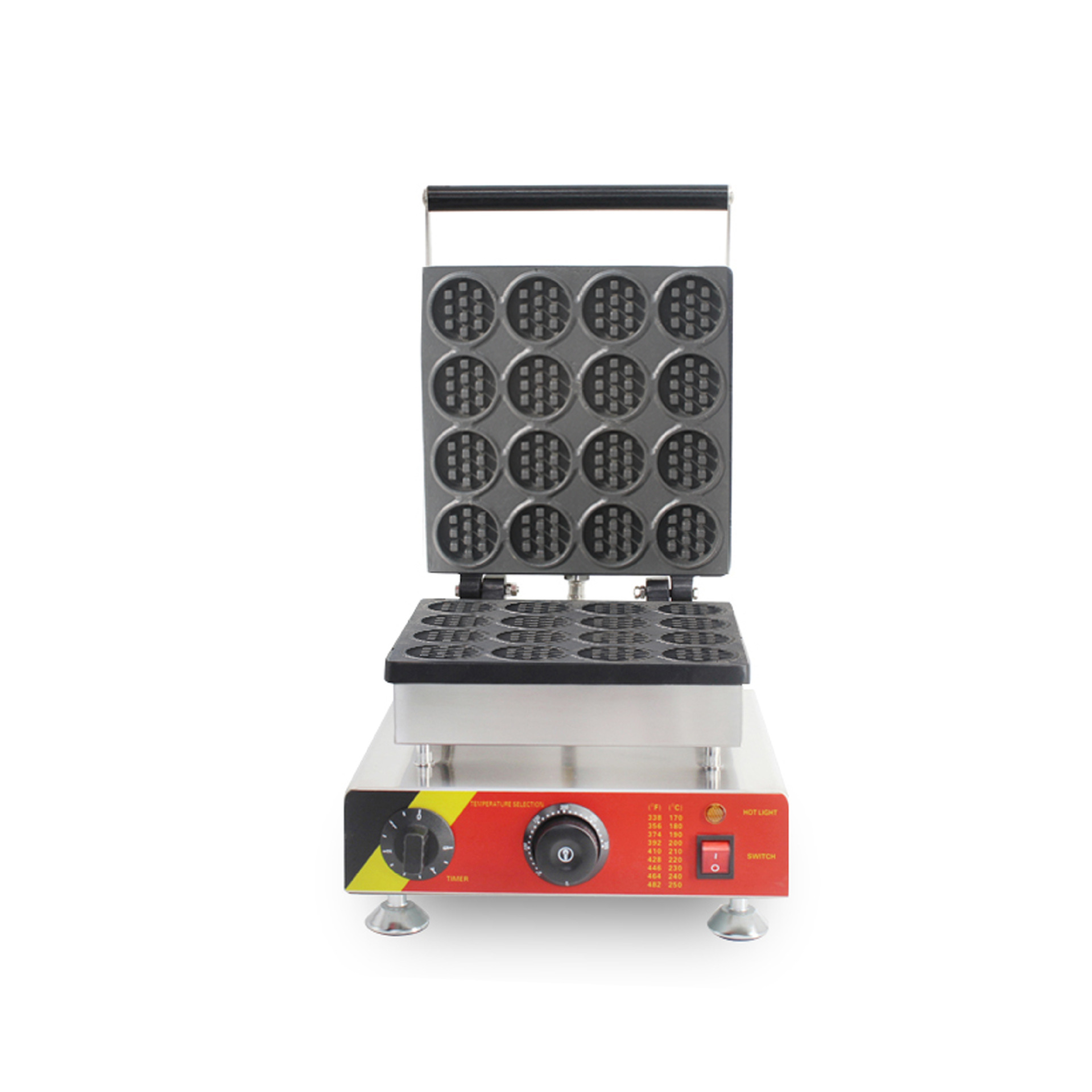 新品机械温控16孔小小巧克力流芯甜甜圈，机械款16孔巧克力甜甜圈