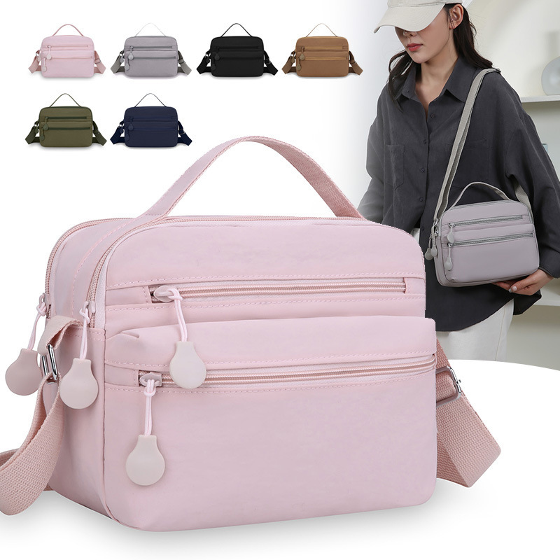 2026 New Women's Bag, Shoulder Crossbody Bag, Lightweight Nylon Cloth Bag, Fashionable Small Square Bag, Factory Direct Sale, Multifunctional Bag 2026 New Women's Bag, Shoulder Crossbody Bag, Lightweight Nylon Cloth Bag, Fashionable Small Square Bag, Factory Direct Sale, Multifunctional Bag