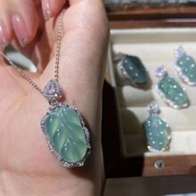 ��Ȼ�{ˮ����֦���~���� S925�y�׽��荘��~�ٴ�Ůʿ�Ʒ���l