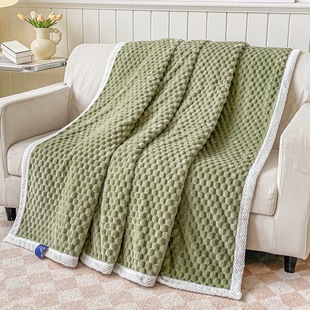 Four Seasons Universal Tortoise Nap Blanket Thickened Blanket Bed Sheet Student Dormitory Single Air-conditioning Blanket Flange Blanket