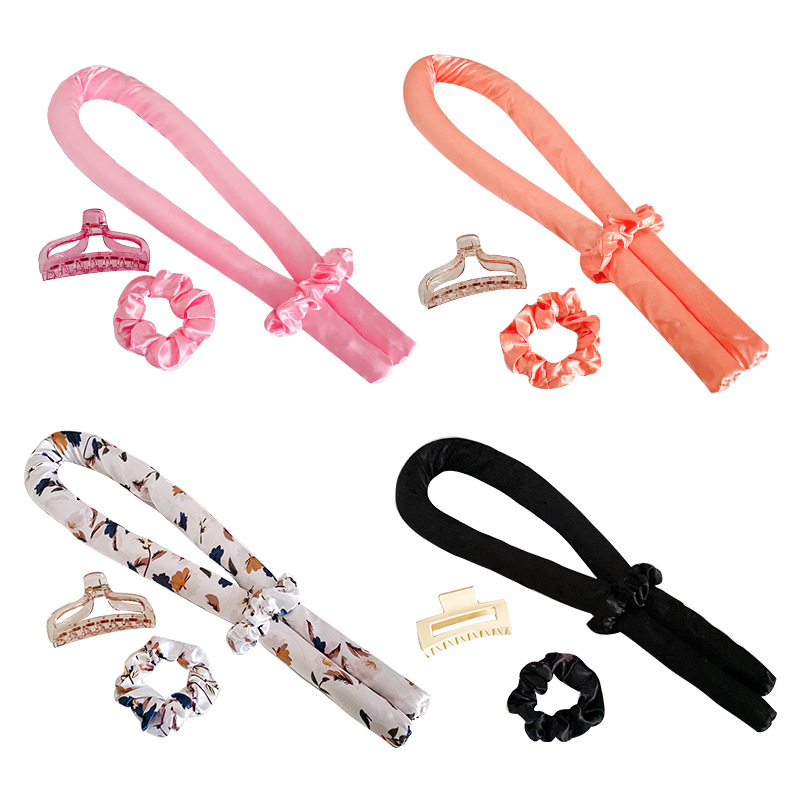 Eurasian Hairpin Lazy Hair Styler for Women Sleep Heatless Curling Gadget Large Hair Band Hair Curler Direct from Factory Supply