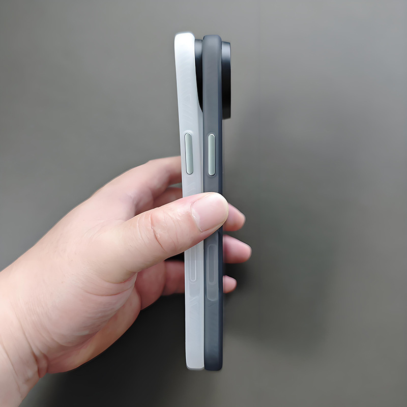 新款适用苹果17air手机壳磁吸磨砂款imd简约肤感防摔iPhone保护套|undefined