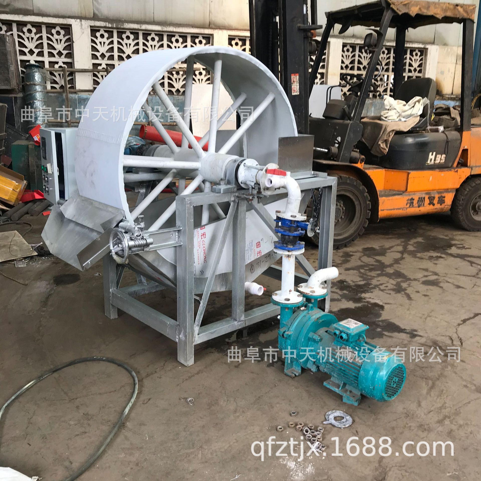 红薯木薯淀粉脱水机wq888不锈钢地瓜脱水机 立式淀粉脱水机