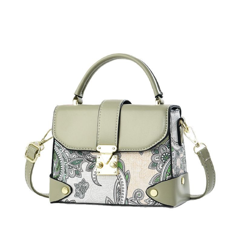 Bolso de mujer atmosférico de un solo hombro de moda de todo fósforo portátil nuevo patrón tejido fabricante bolso de mujer bolso de mensajero 2025