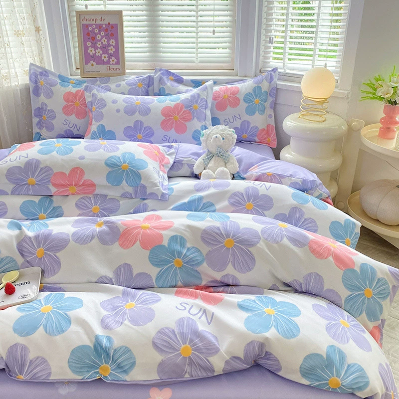 Bedspread set for elementary school students, 2–4 piece, multiple sizes (1.2/1.5/1.8/2.0 m), assorted prints