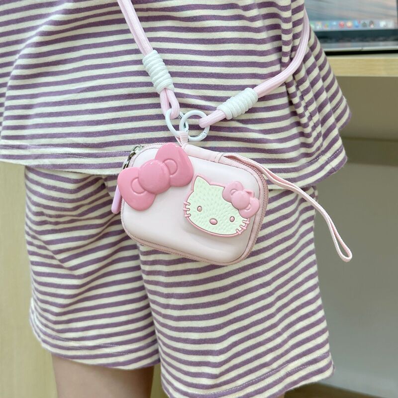Dji Camera Storage Bag for Women, Crossbody Action6/5 Pro/4/3 Storage Bag, Sports Camera Anti-Drop Cute Design