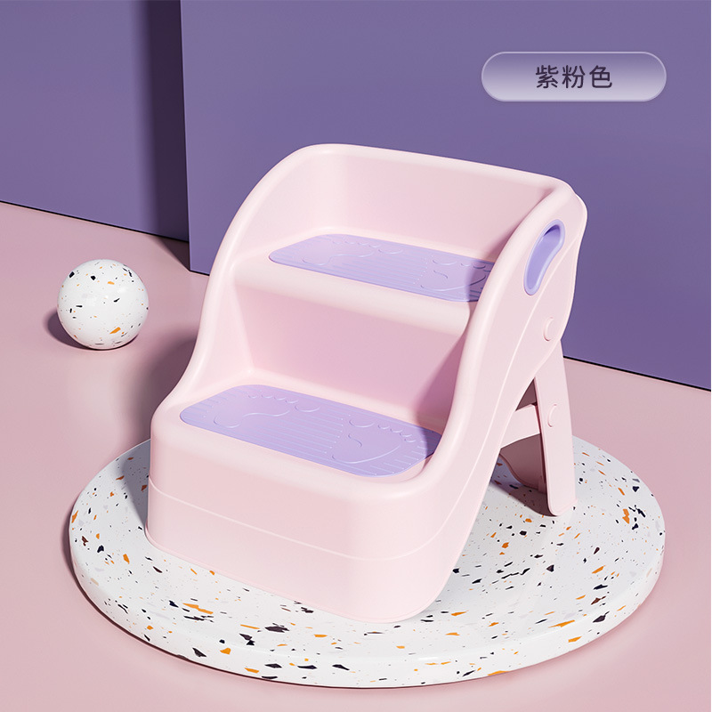 Rosa-Escalera de escalada para niños