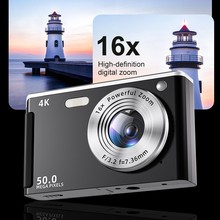 亚马逊CCD学生党相机5K高清复古卡片相机可传手机随携带跨境批发