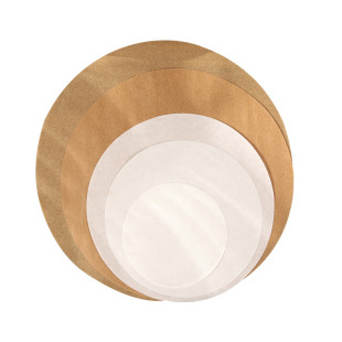 Grease-proof Paper Oven Special White Natural Milk Tea Leak-proof Paper Burger Meat Steamer Barbecue Baking Pad Paper in Stock