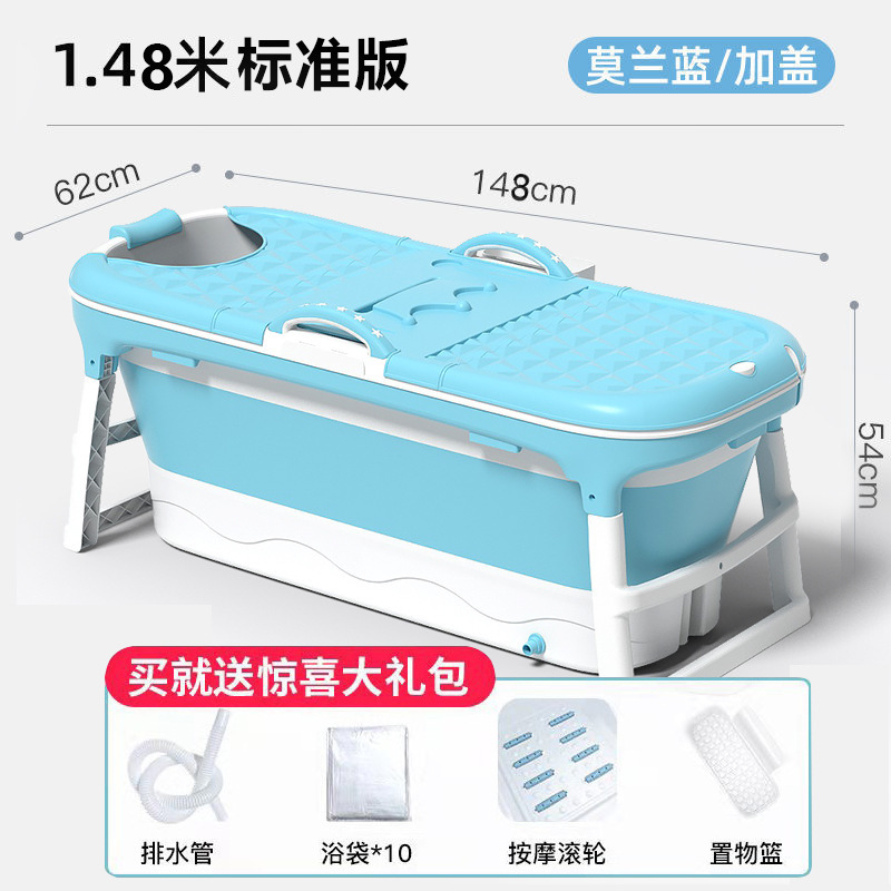 Tina de baño plegable para adultos