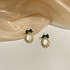 Advanced wall earrings from pearl, 2023 collection, high-quality style, light luxury style, internet celebrity