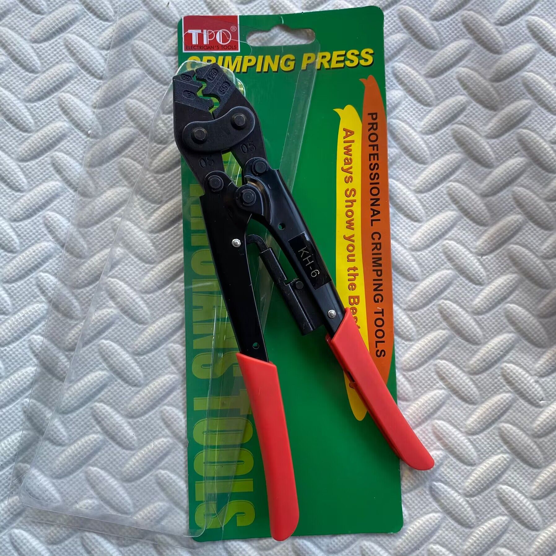 TPO棘轮压线钳裸端子钳 KH-2 KH-6 KH-8KH-16压接钳