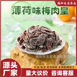 （5斤散称）劲凉梅肉皇薄荷话梅干咸酸九制潮汕风味果脯蜜饯怀旧