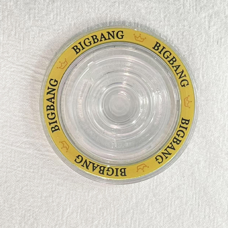 Chasis de succión magnética magsafe Airbag móvil base transparente accesorios de succión magnética goteo pintado redondo