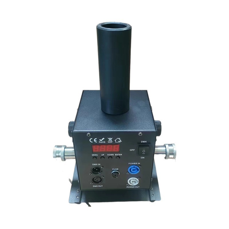 Máquina de Columna de Aire LED con Dióxido de Carbono, Máquina de Pulverización, Ambiente de Bar y Discoteca, Máquina de Humo de CO2 con Hielo Seco, Espectáculo de Luces Coloridas