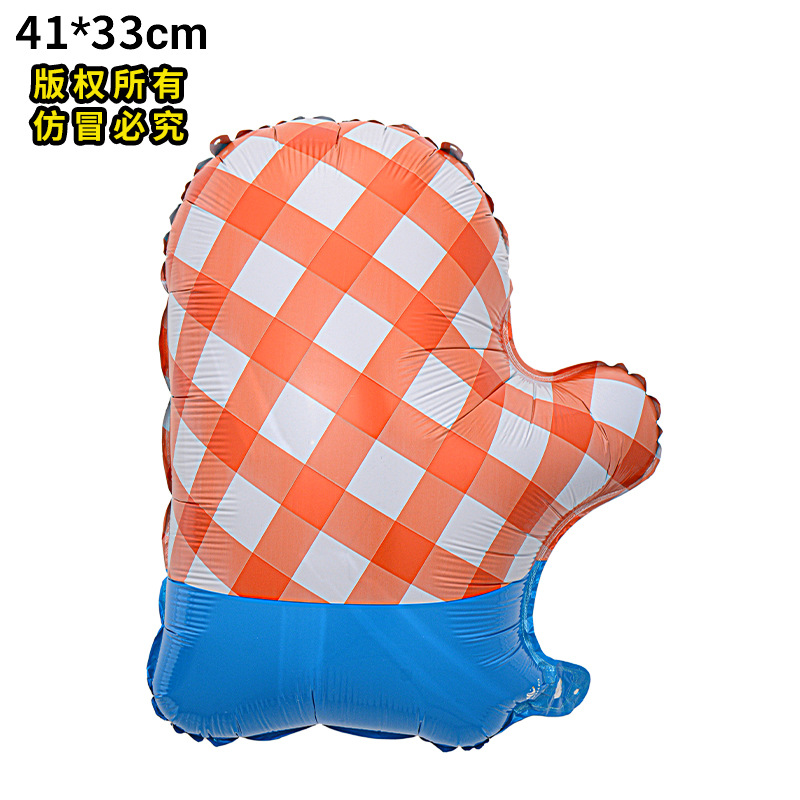 Nuevos globos de aluminio con forma de donut, hamburguesa, pizza, palomitas de maíz, helado, artículos de decoración para cumpleaños infantiles, globos. image 21
