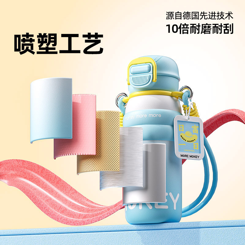 高颜值运动水壶新款户外大容量不锈钢保温杯水杯时尚潮流爆款杯子|undefined