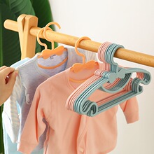 儿童衣架多功能婴儿小孩衣服挂小号宝宝晾衣架家用防滑新生儿衣撑