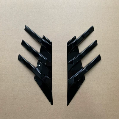 Sports Fixed Wind Wing, Fixed wind wing - rear-window-air-knife-stickers-glossy-black-1-pair