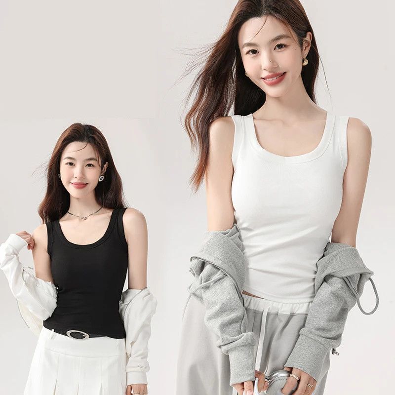 Women's Summer Style Slim-Fitting Sleeveless Top
