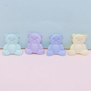 diy Cute Three-dimensional Little Bear Handmade Baking Jewelry Accessories Children's Clothing Hair Accessories Decoration Material