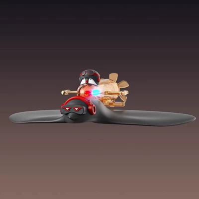 Wind luminous rain eyebrow rearview Rearview mirror rainproof sticker - wind-glow-rain-eyebrow-red