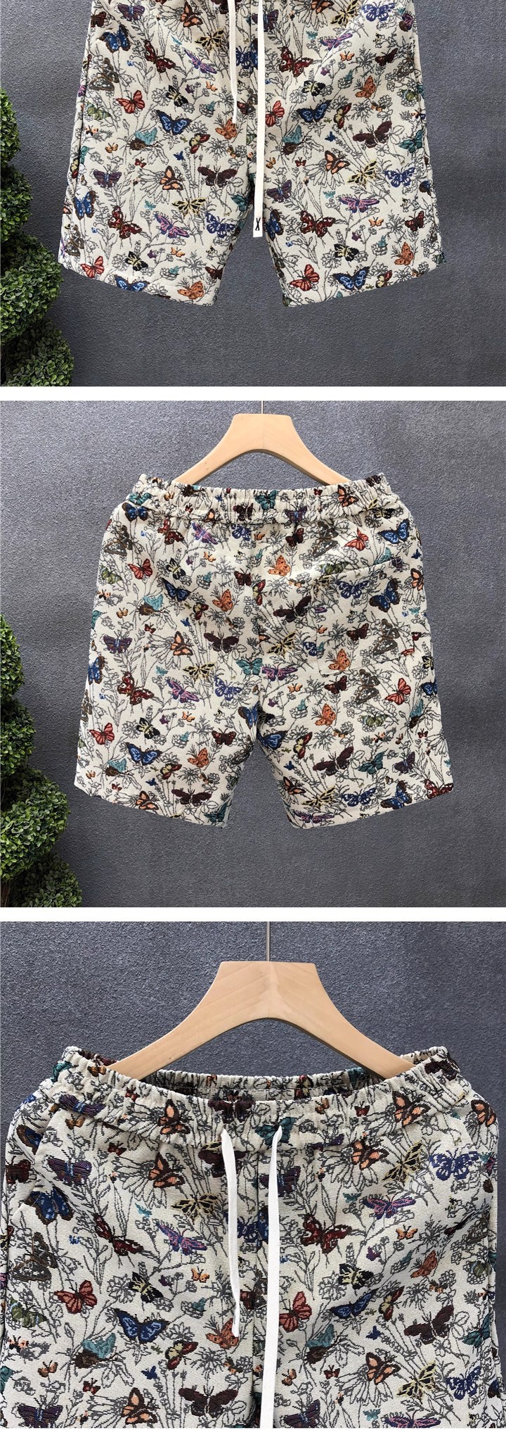 Men's Quick Drying Beach Surfing Shorts Stylish Printed Shorts_voghion.com