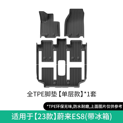 Modelə uyğun ayaqaltı Car Special Floor Mats Tpe - 23-models-of-es8-single-layer-with-refrigerator-floor-mats-w230007888