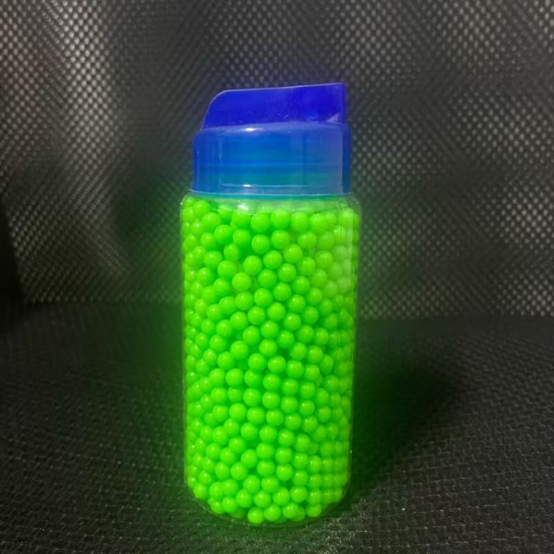 [botellada] 6mm bola de plástico pequeño juguete de la infancia bala de goma suave bala de perlas sólidas pequeñas props de soja image 9