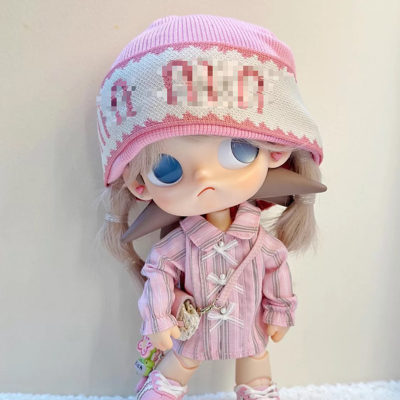 [Pearl Collar Shirt] Zsiga Gazi Sister Ob24 Small Cloth 1/8 Doll Gingerbread Man Princess Style Shirt
