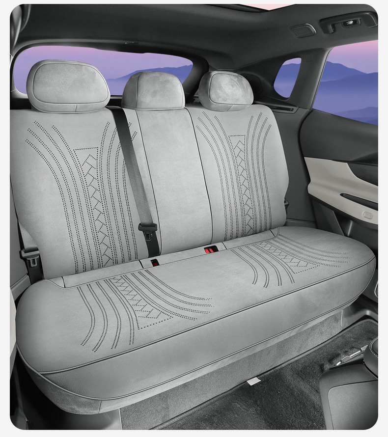 26 Models of Ramus Suede Leather Lynk & Co 08Em-P Saddle Pads, Full Coverage Upgraded Car Seat Cushions, Seat Covers, Car Mats for All Seasons