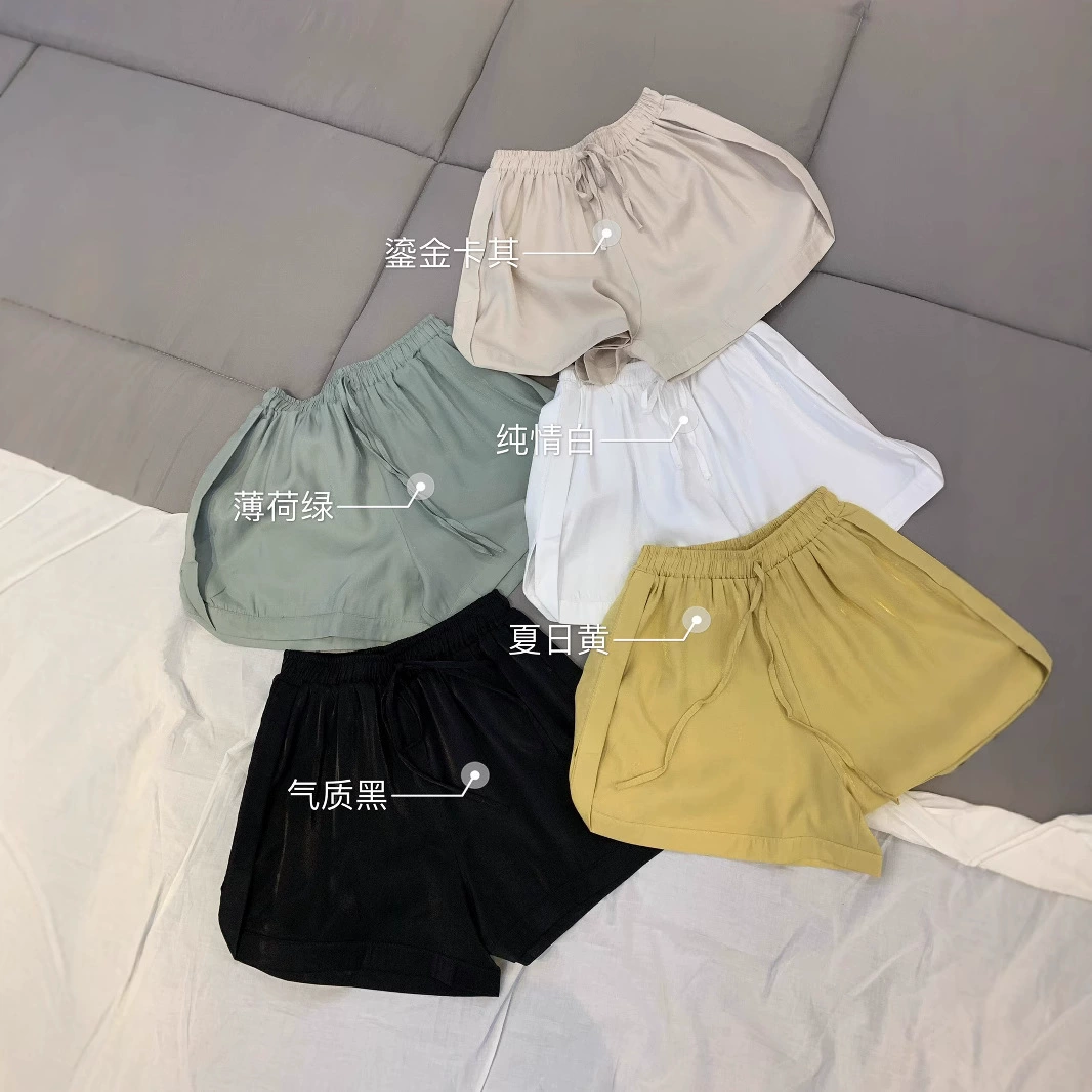 Повседневные шорты цвета хаки с золотым покрытием Summer in Korean