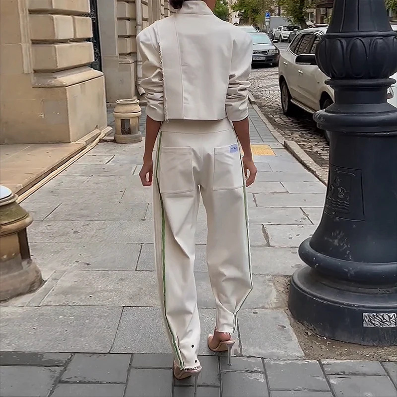 Suit Set in Khaki