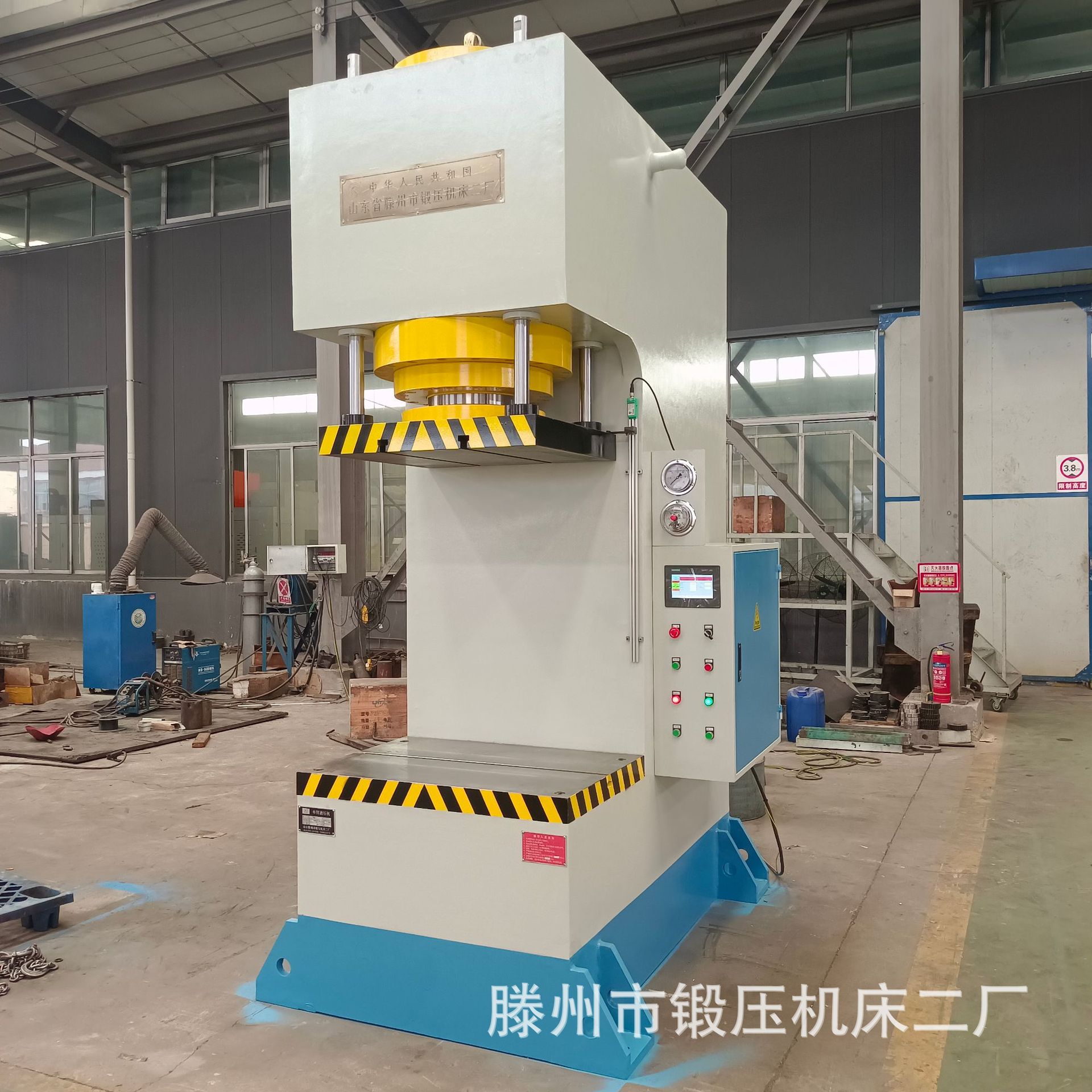 200吨C型单臂液压机 圆钢校直单臂液压机 400吨压装单柱液压机