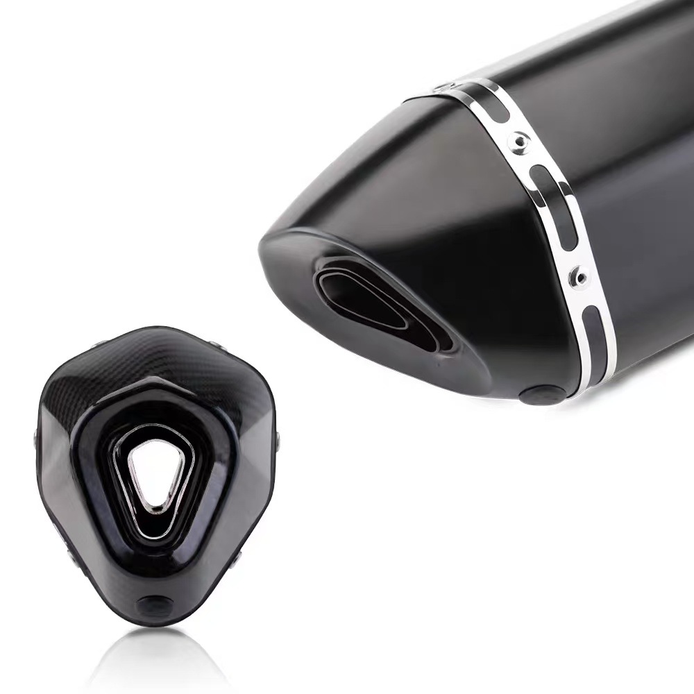 Factory Direct Supply Exhaust Pipe Motorcycle Off-Road Vehicle Sports Car Universal 51mm Small Hexagon Scorpio Exhaust Pipe