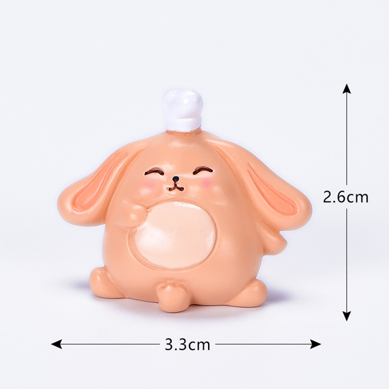 中秋節をテーマにしたバニー人形月餅蓮モデルリビングルームブックデスクトップ装飾品ベーキングケーキデコレーション|undefined