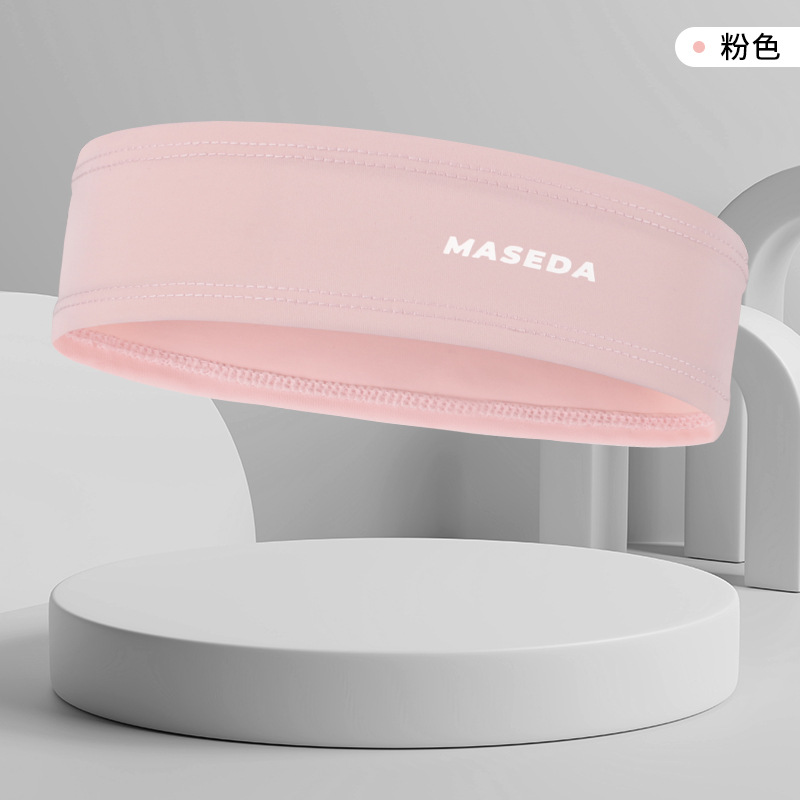 Nueva banda deportiva de yoga sudor absorción turbante mujer correr bádminton anti-transpirante fitness salto de cuerda guía sudor antitranspirante banda para el cabello
