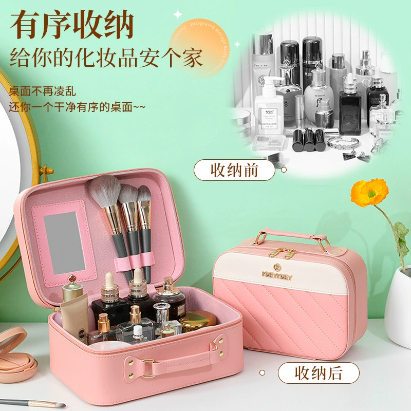 High quality handheld cosmetic bag, capacious organizer bag, travel bag, wholesale
