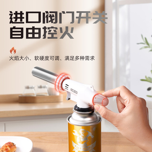 Fire Spray Gun, Cylinder Liquefied Gas Tank, Fire Gun for Burning Pig Bristles, Ignition Handheld Torch, Household Flame Grill Gun
