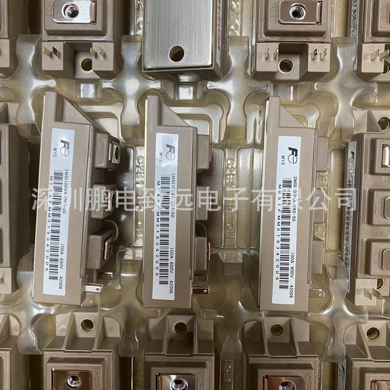 鹏电致远供2MBI100VA-060现货逆变IGBT模块 电源 变频 系统控制用