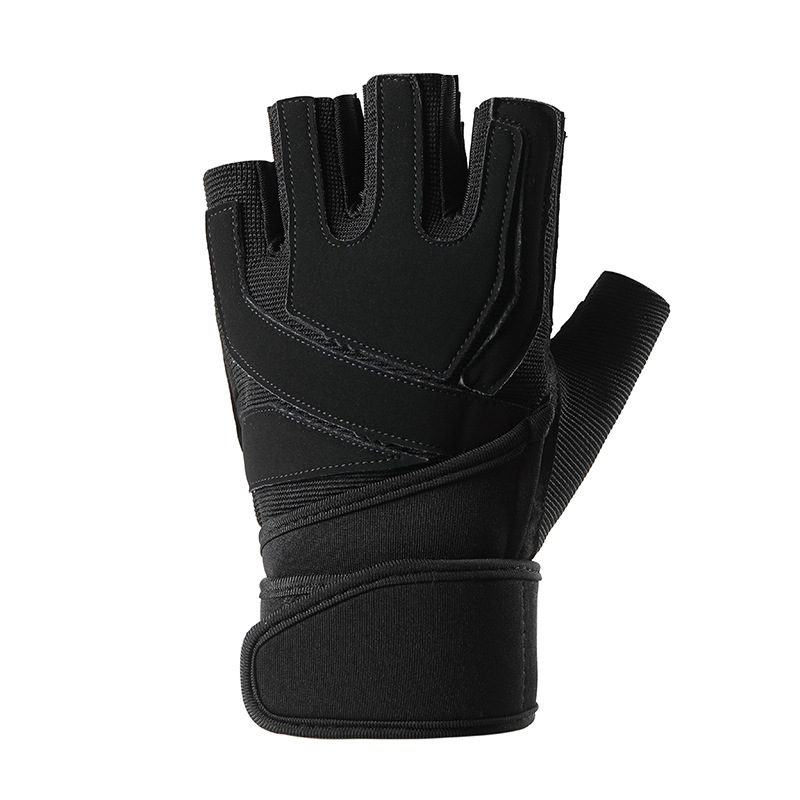 Sports Fitness Gloves For Men And Women, Wrist Protection For Cycling, Pull-ups, Weightlifting, Non-slip Equipment Training, And Callus Prevention_desvips.com
