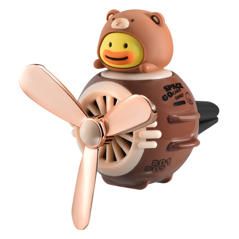 Ike coche familiar coche aromaterapia coche dibujos animados ambientador coche salida de aire aromaterapia adornos