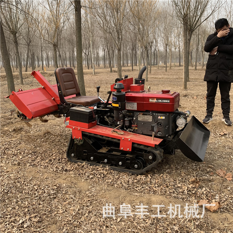 新款履带旋耕机果园大棚小型微耕机农用机械农田耕整机拖拉机