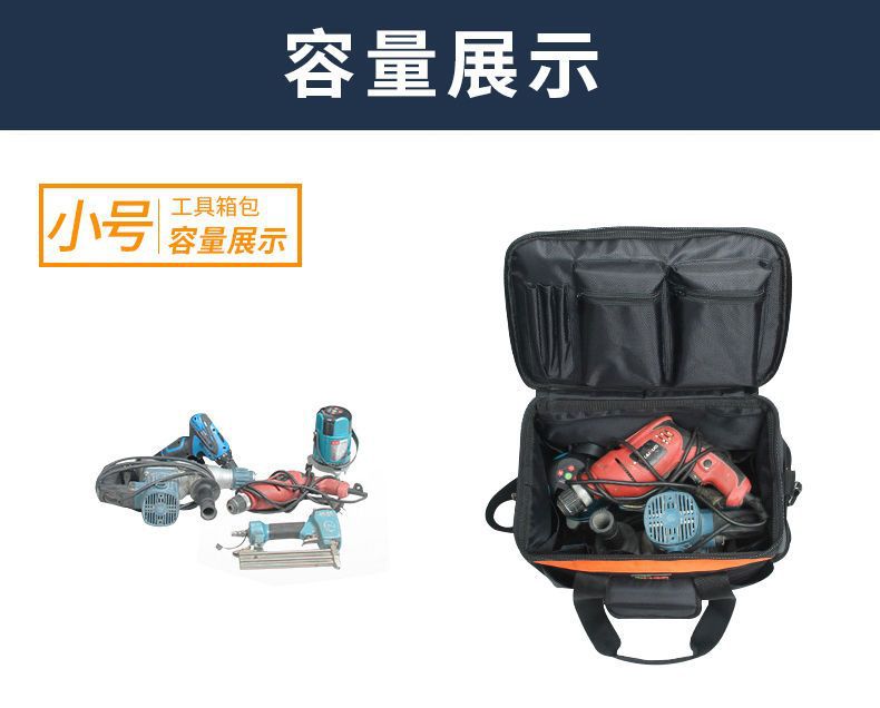 Large Multifunctional Artist's Tool Bag for Decoration and Repair, with Extra-Thick Single Shoulder Strap and Wheels, Trolley-Style Toolbox