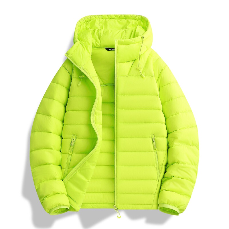 2026 New Model 90% Down Jacket Versatile Lightweight Down Jacket Couple's Classic Hooded Down Jacket White Duck Down Warm