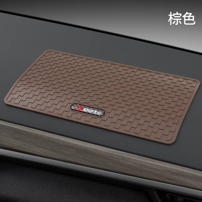 for Weipailan Mountain Alpine: Anti-slip mat - sports-mocha-brown-upgrade-plaid-high-temperature-resistant-anti-skid-pad