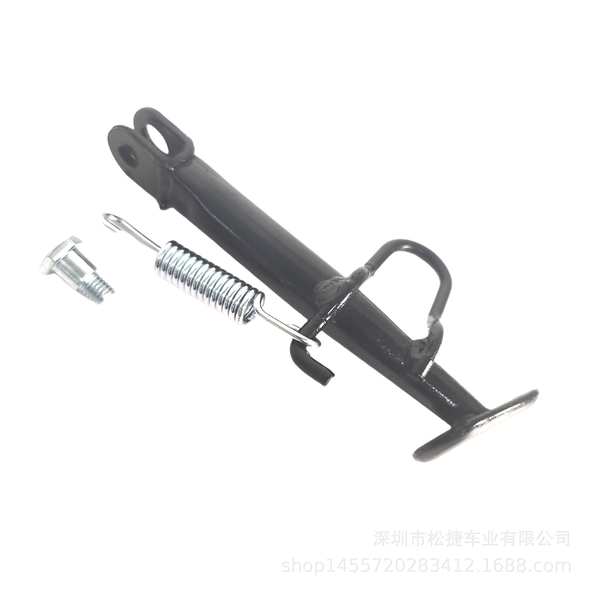 190MM high-end anti-slip single-side stand for electric vehicles, single-side stand for battery-powered vehicles, single-side support stand for electric vehicles