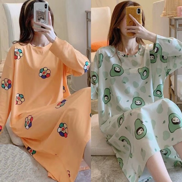 긴 오렌지 꽃 + 긴 초록 계란 프라이 [2 장]]