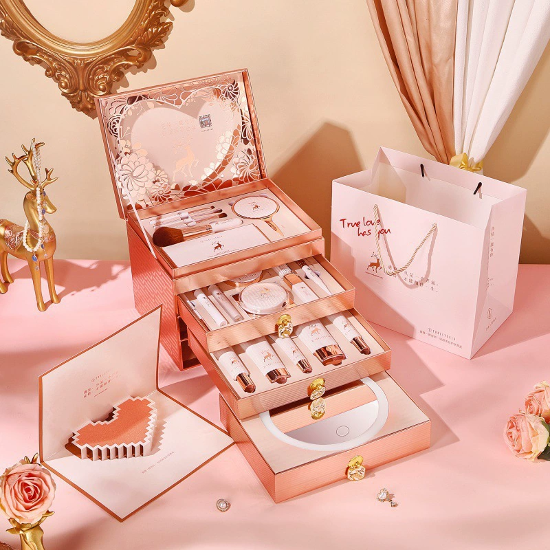 Yilu has you Light Face, подарочная коробка для макияжа из 21 предмета, китайская эссенция для ухода за кожей ко Дню святого Валентина, подарочный набор помады ко Дню святого Валентина, дропшиппинг